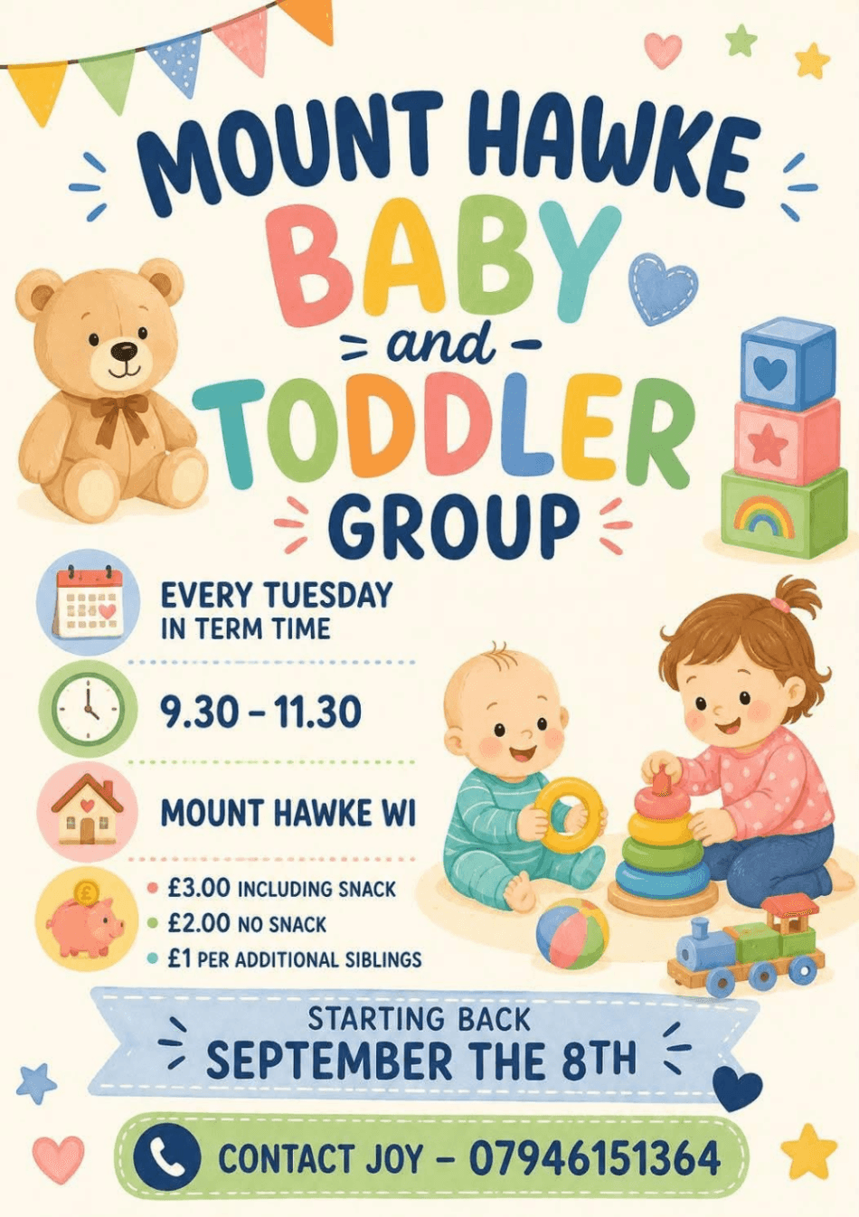Mount Hawke Baby and Toddler Group