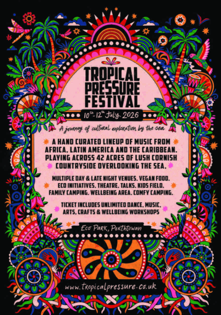 Poster for Tropical Pressure Festival