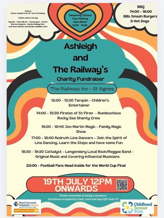 Ashleigh and The Railway's Charity Fundraiser