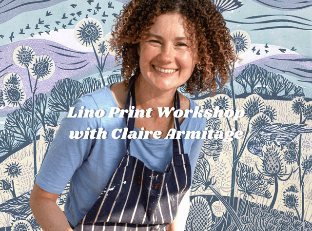 Banner image for Lino Print Workshop with Claire Armitage at The Eco Park