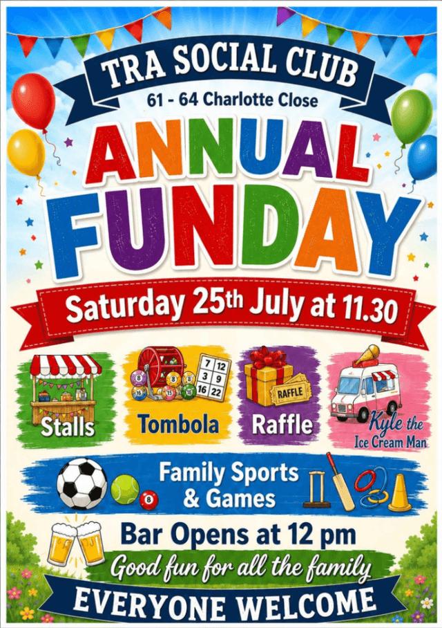 Banner image for TRA SOCIAL CLUB ANNUAL FUNDAY