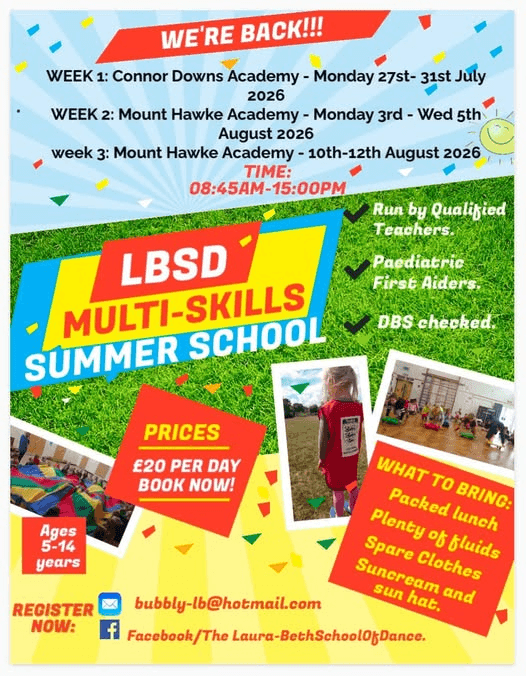 Banner image for LBSD Multi-Skills Summer School